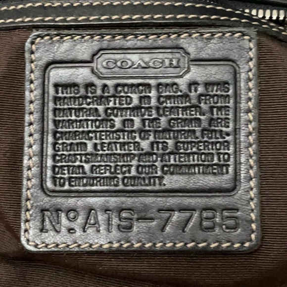 Coach Leather Baguette Bag Purse Y2K - Picture 2 of 13